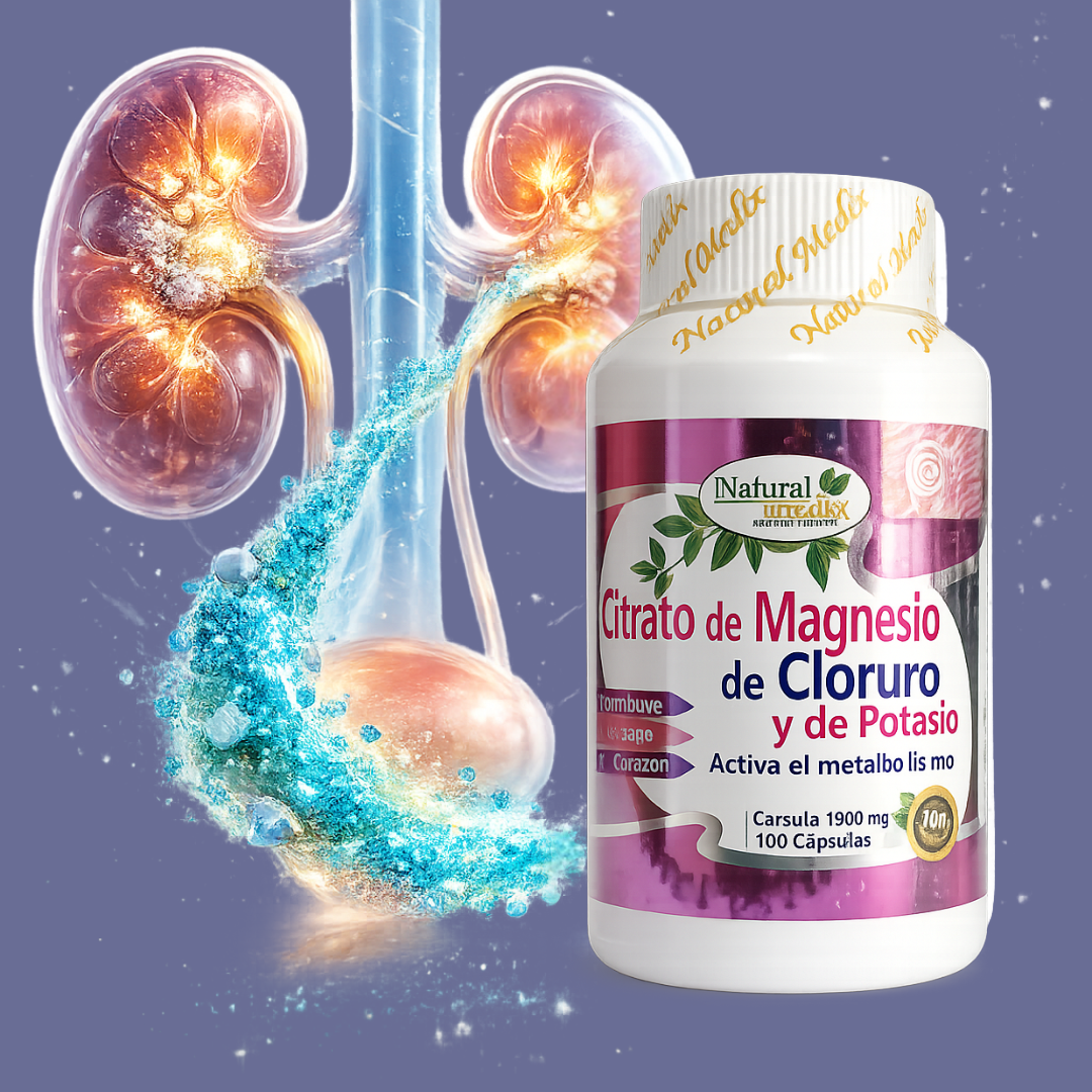 Citrato de magnesio de cloruro y de potasio
