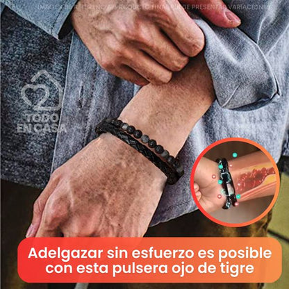 🌋BRAZALETE VOLCANICO DE HEMATITA🌋