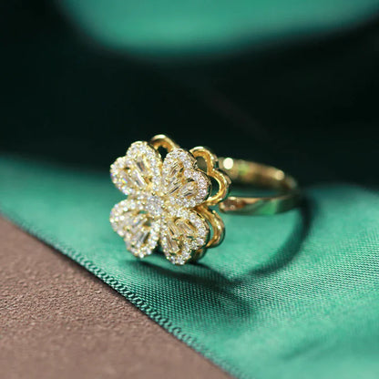 🍀ANILLO PROSPERO DE TREBOL🍀